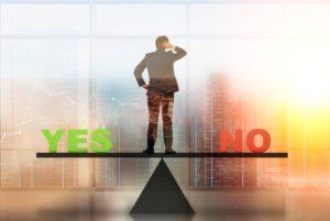 Yes or no decision