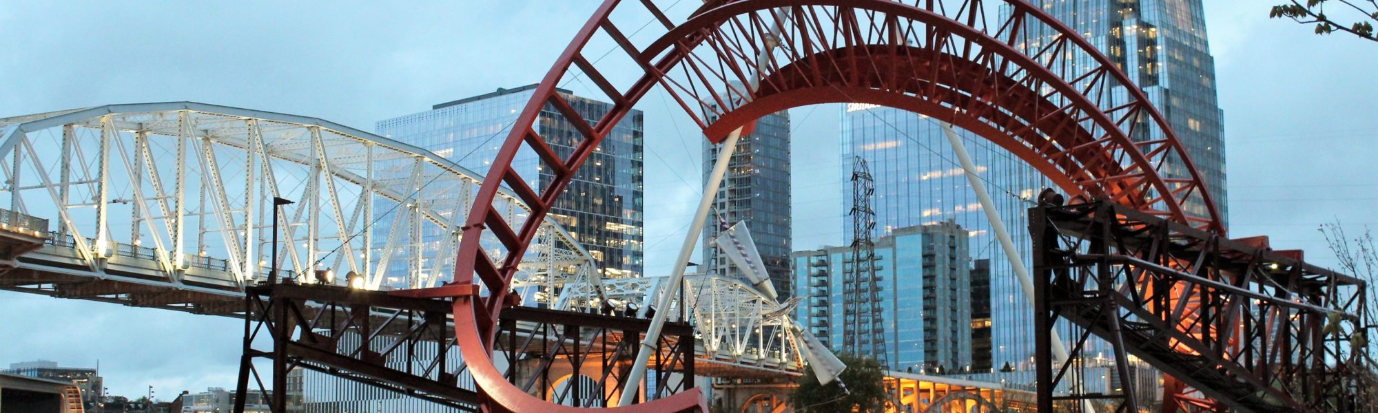 cumberland bridge in Nashville