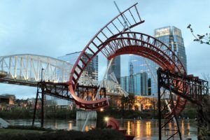 cumberland bridge in Nashville
