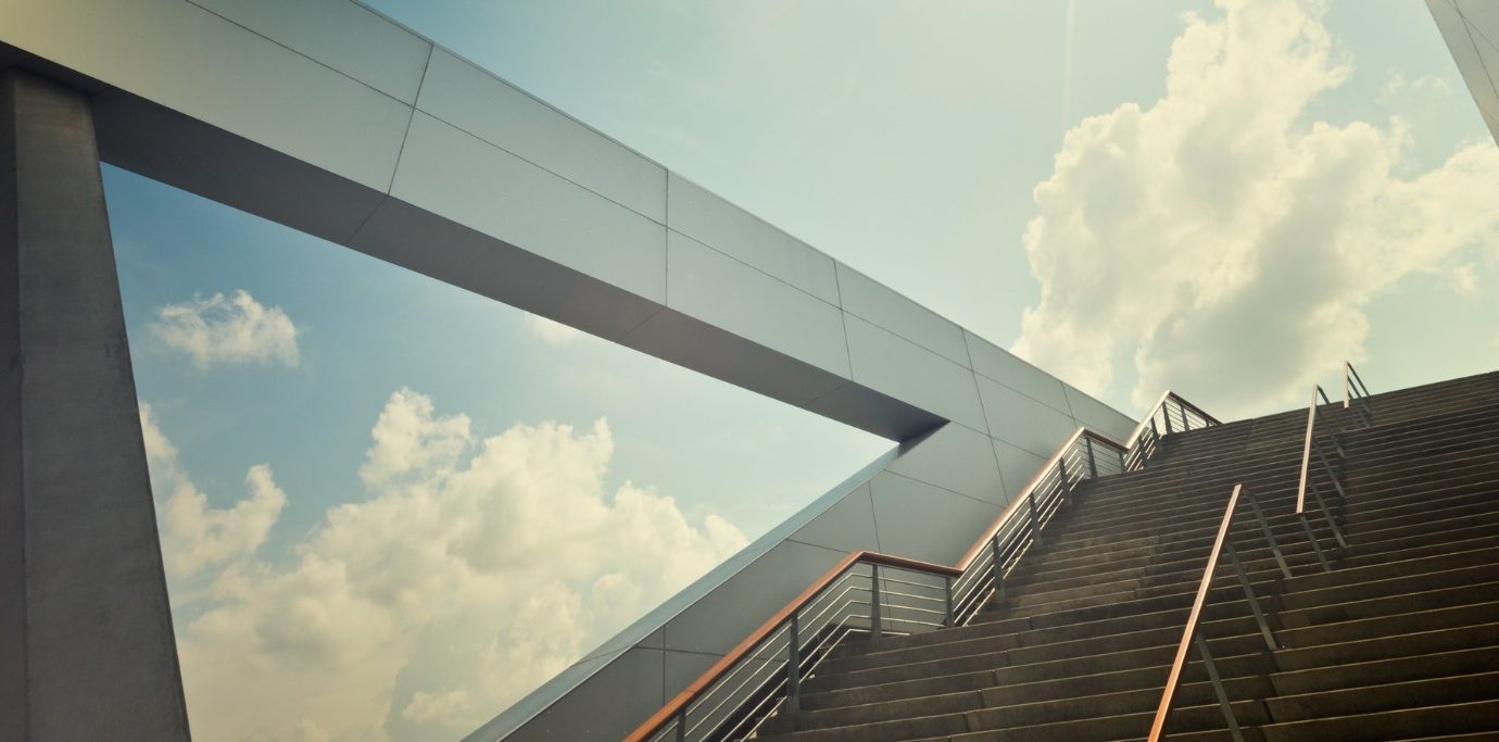 outdoor stairway