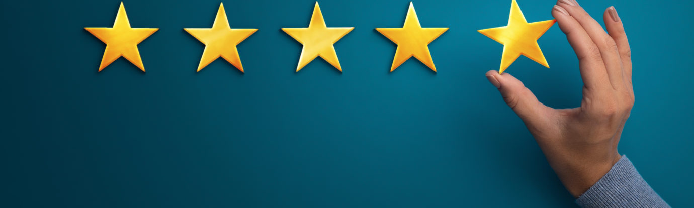 customer service star rating