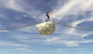 building sales confidence image of a bridge